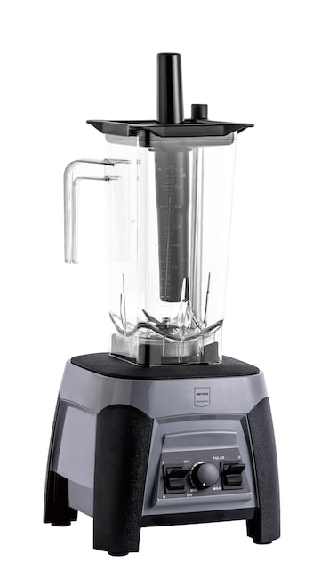 METRO PROFESSIONAL Standmixer GBB1000, Tritan, 1500 W, 2 L, grau/schwarz