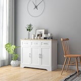 thumbnail of HOMCOM Credenza Moderna con Ripiano Regolabile a 3 Cassetti e 3 Ante