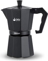 thumbnail of Cafeteira Italiana SOGO CAF-SS-7620; Até 12 chávenas; Adequado para placas a gás, elétricas, vitrocerâmicas e indução; Corpo em alumínio pintado; ;
