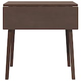 thumbnail of Table à manger marron bois massif et caoutchouc Modèle Helios Essence Élite