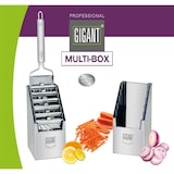 thumbnail of Gigant 4-fach Gemüsehobel mit Multi-Box und 5 zusätzlichen Einsätzen Edelstahl