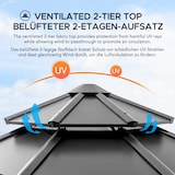 thumbnail of Cederhouten tuinhuisje EGGI - 396cm x 396cm, antraciet