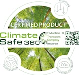 Um produto certificado para redução de emissões de CO2.