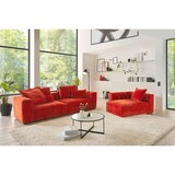 thumbnail of KAWOLA Sofa Sitzelement SEPHI medium Cord Vintage rot