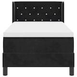 thumbnail of vidaXL Boxspringbett mit Kopfteil Schwarz 200 x 80 cm Samt