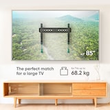 thumbnail of ONKRON TV Wandhalterung 43"-85", 68 kg max, VESA 75x75-600x400, Ultra Slim, Neigbar, TM6-B Schwarz