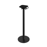 thumbnail of Urban mange-debout avec piètement noir + plateau HPL Ø70 cm - Veba - Marbre clair - l0- L- P- h