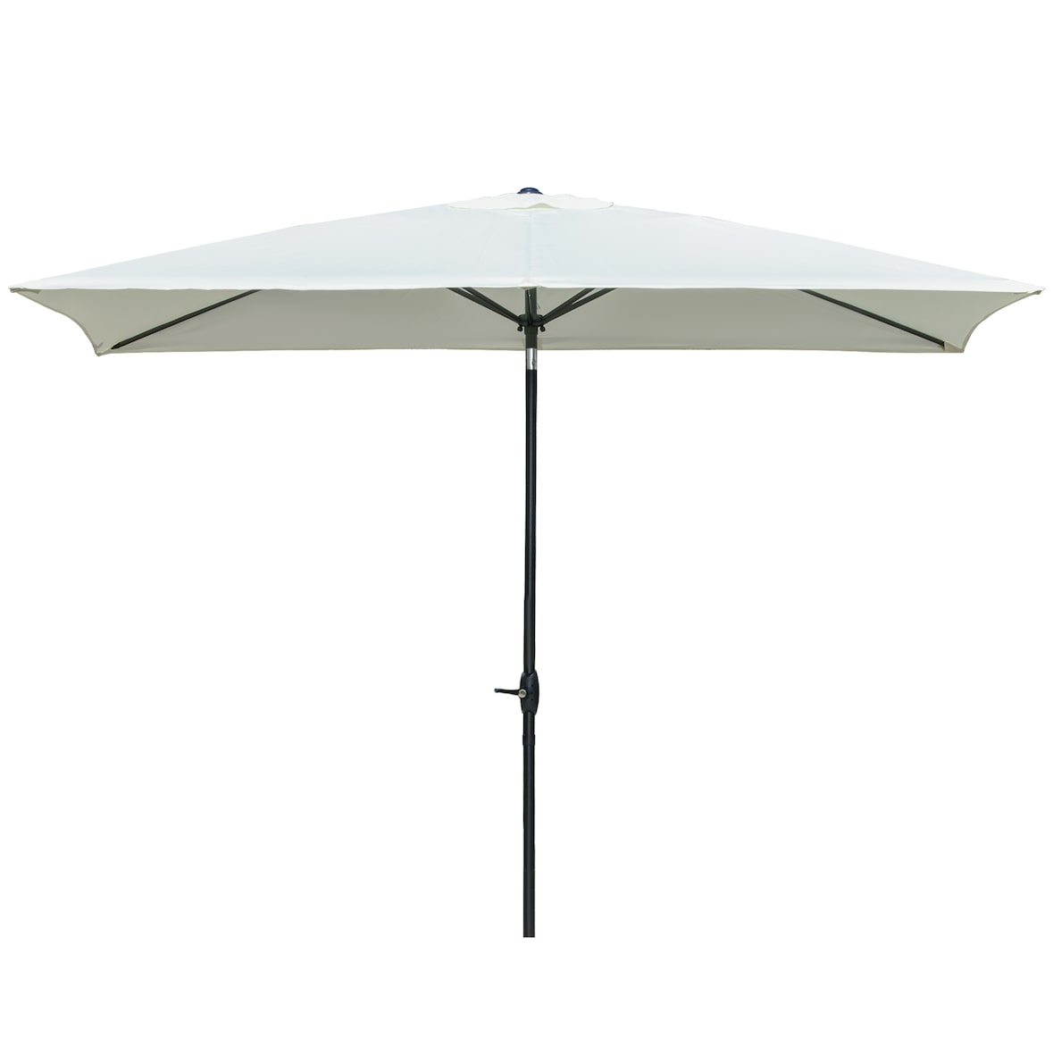 Ombrellone da Giardino 2x3m in Alluminio e Poliestere Beige
