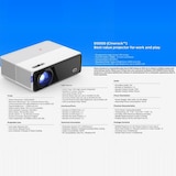 thumbnail of Videoprojecteur LED Full HD 1080P 6000 Lumens Haute Luminosité Contraste 15000:1 YONIS