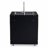 thumbnail of Mueble fregadero de 2 puertas para cocina exterior, negro