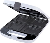 thumbnail of Sandwichera Jata SW551 con placas antiadherentes. Para 4 sándwiches enteros XXL. Sellado perfecto. Tostado rápido y uniforme. Almacenaje vertical