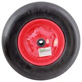 thumbnail of 2x Schubkarrenrad Ersatzrad Vollgummi 4.80/4.00-8 mit Achse Stahlfelge