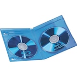thumbnail of Hama 2fach Blu-ray Hülle 2 CDs/DVDs/Blu-rays Polypropylen Blau 3 St. (B x H x T) 135 x 170 x 10 mm 0
