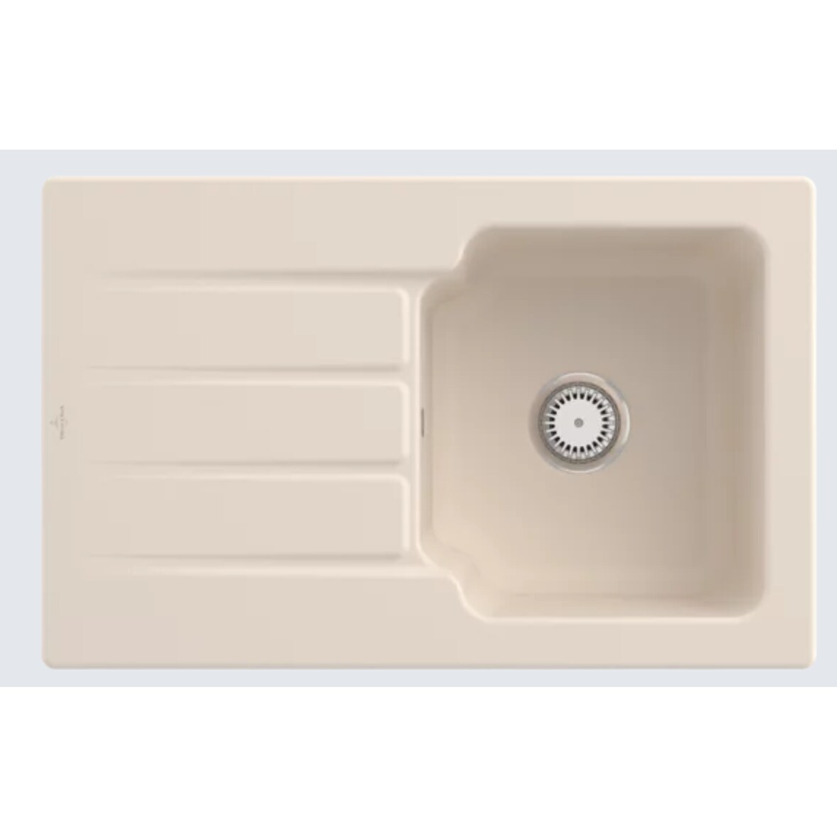 Villeroy&Boch Spülbecken, Küchenspüle Architectura 45 Ivory 800x510mm, Unterschrankbreite 45cm