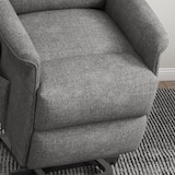 thumbnail of Sillón relax reclinable eléctrico sillón levanta personas con mando a distancia y bolsillo lateral sillón elevador para salón dormitorio gris