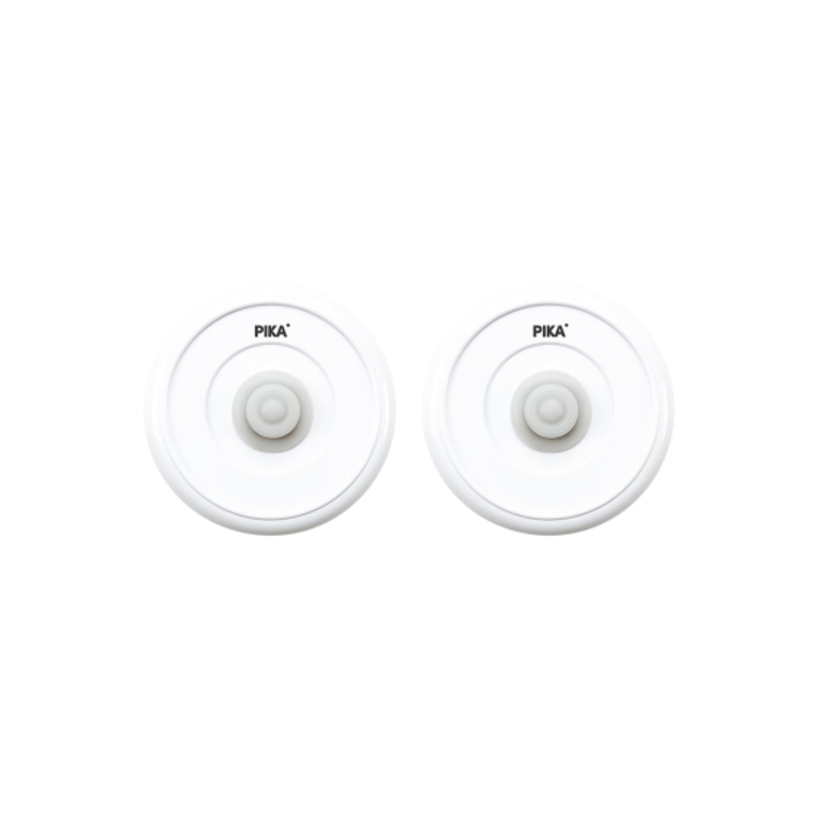 PIKA - Lot de 2 couvercles universels sous vide - Taille S : diamètre 6cm