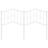 thumbnail of vidaXL Kopfteil Metall Weiß 140 cm