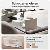 thumbnail of CASARIA® Couchtisch Orlando 95x55x50cm Weiß Holz Wohnzimmertisch