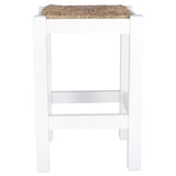 thumbnail of MUEBLEAR - Rustikaler Hocker niedrig Weiß