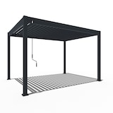 thumbnail of Weide Classic | Pergola Aluminium freistehend | 3 x 4 M | Lamellendach anthrazit