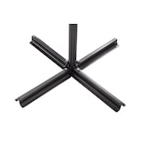 thumbnail of Tarrington House Sombrilla colgante redonda Helena, acero / poliéster, Ø 3 x 2.52 m, apertura por manivela, gris