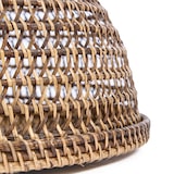 thumbnail of Bazar Bizar Cloche alimentaire en rotin 27x27 cm naturel marron