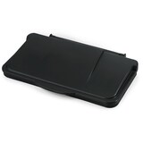 thumbnail of Muvell Mülleimer - 75 Liter Abfalleimer mit Klappdeckel 3,8 kg | Mülltonne, graue Abfalltonne, Plastik Abfallbehälter für Gastronomie 56,5 x 27,9 x