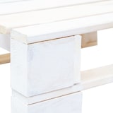 thumbnail of vidaXL Outdoor-Ottomane Paletten Holz Weiß