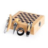 thumbnail of Set da vino Include cavatappi con tagliacapsule e levacapsule; tappo, decanter e salvagocce.