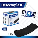thumbnail of Detectaplast Pflaster Heavy Duty Schwarz Textil 25 x 72 mm