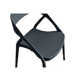 thumbnail of METRO PROFESSIONAL Fauteuil de terrasse MISTRAL, empilable, plastique, bleu pétrole