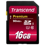 thumbnail of Transcend 16GB SDHC Class 10 UHS-I NAND Klasse 10
