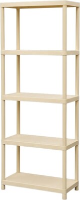 thumbnail of Estante modular para arrumação, em plástico polipropileno, com 5 prateleiras, 180x60x30cm