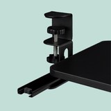 thumbnail of Relaxdays Tastaturablage, 65 x 24 cm, ausziehbar, klemmbar, ergonomisch, Tastatur Schublade Unterbau, modern, schwarz
