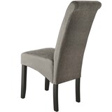thumbnail of tectake Silla de comedor ergonómica  gris mármol - 403627