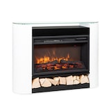 thumbnail of KlarsteinStudio 10 Arc  Elektrokamin 1800 W LED-Flammen Heizlüfter FernbedienungWeiß