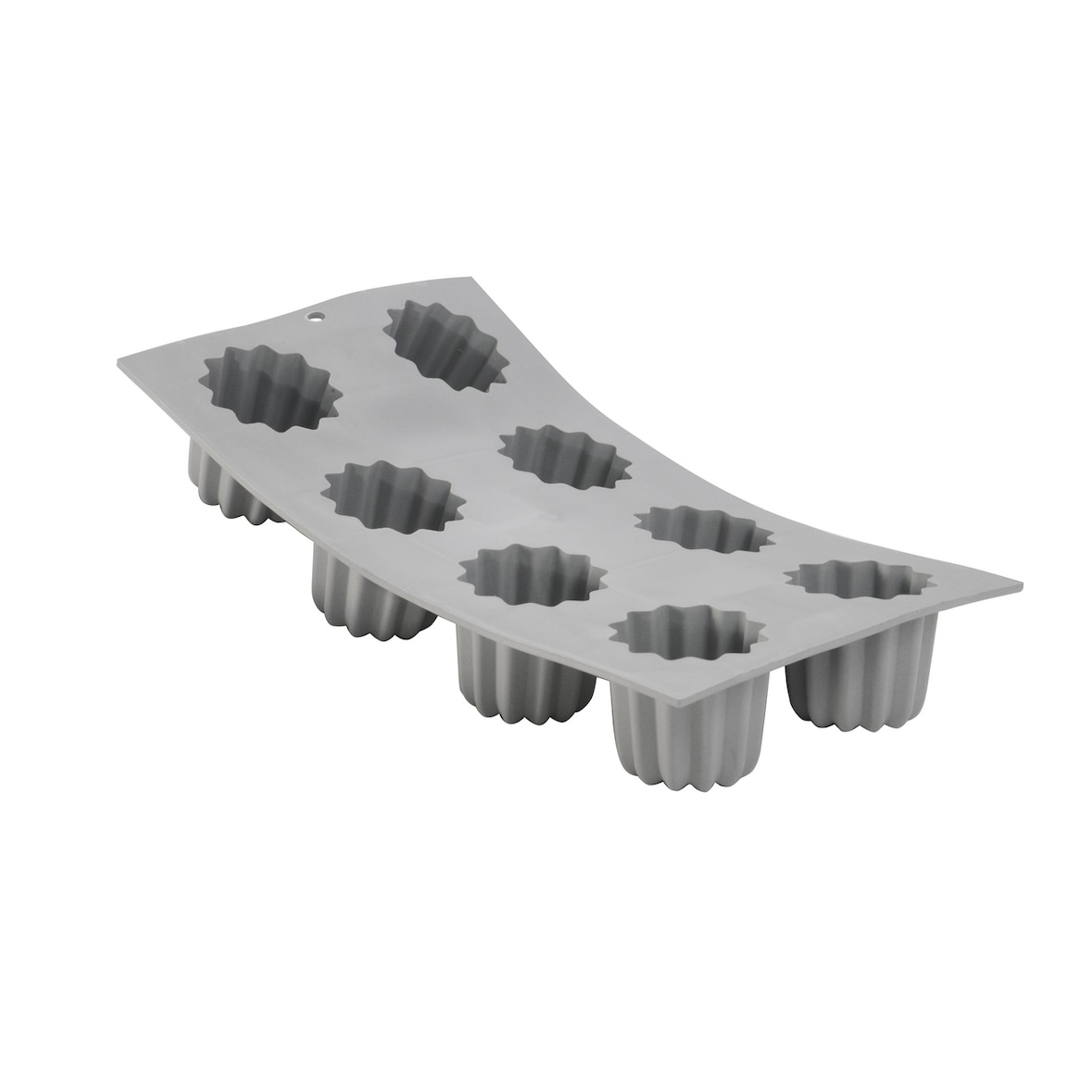 de Buyer Moule silicone Elastomoule 8 cannelés