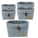 thumbnail of WENKO Filz-Korb Mod. Feli, 5er Set