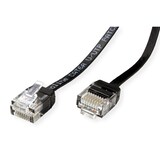 thumbnail of ROLINE UTP Patchkabel Cat.6A (Class EA), extra-flach, schwarz, 0,5 m