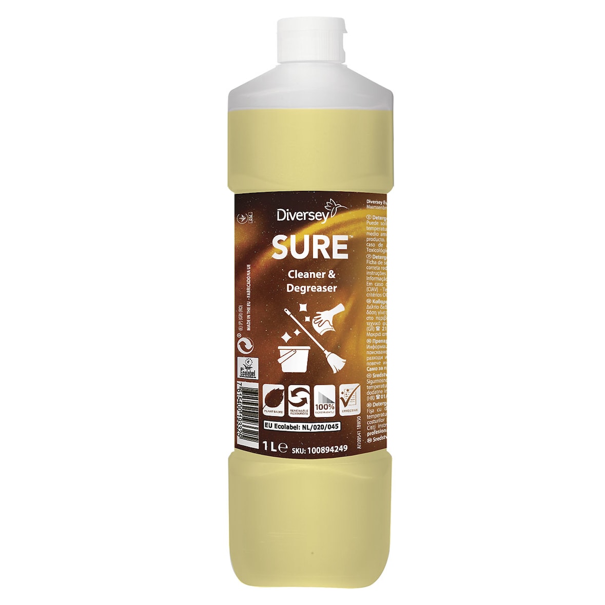 SURE | Cleaner & Degreaser - Detergente desengrasante - 1 L