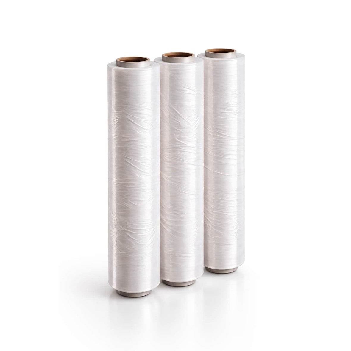 Film paletizar manual 23 Micras BLANCO, mandril 50 cm, 60% Reciclado (6 Unidades)