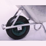 thumbnail of Schubkarre 100 Liter bis 250 kg Belastbarkeit, verzinkt (Gartenkarre Bauschubkarre Baukarre Gartenschubkarre für Baustelle