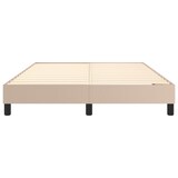 thumbnail of vidaXL Boxspringbettgestell Cappuccino-Braun 140x190 cm Kunstleder