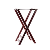 thumbnail of TABLECRAFT - 21 - Soporte de tijera para bandejas - 42 x 42 x 81 cm - Madera