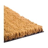 thumbnail of Tapete de fibra de coco natural com suporte de PVC antiderrapante para uso interior e exterior Meia-lua 40x60cm (liso) Coshano