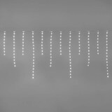 thumbnail of Guirlande stalactites chute de neige 3m H80cm 220 LED gouttes blanc froid câble transparent Lotti