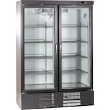 thumbnail of KBS Glastürkühlschrank KU 1200 G mit Drehtüren, 1370 x 735 x 2055 mm (BxTxH), steckerfertig - 230 V