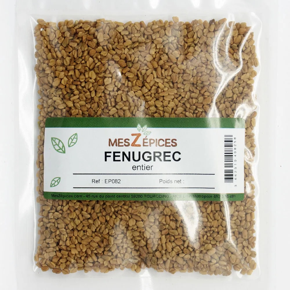 MesZépices - Fenugrec entier - Sachet de 1 kg