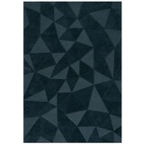 thumbnail of Luxus-Wollteppich mit Geometrischem Muster - `Deben Troy` . Farbe: Türkis, 120x170 cm | Kadima Design