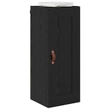 thumbnail of vidaXL Wandschrank Schwarz Eichen-Optik 34,5 x 34 x 90 cm